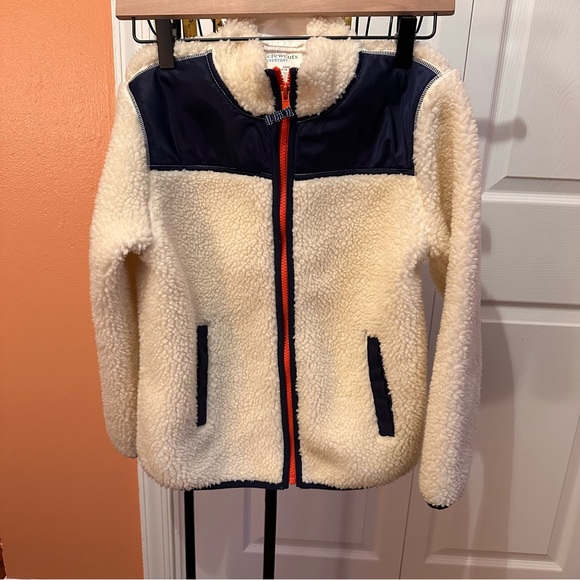 Crewcuts Jackets & Coats Crewcuts Sherpa Zip Up Jacket Poshmark